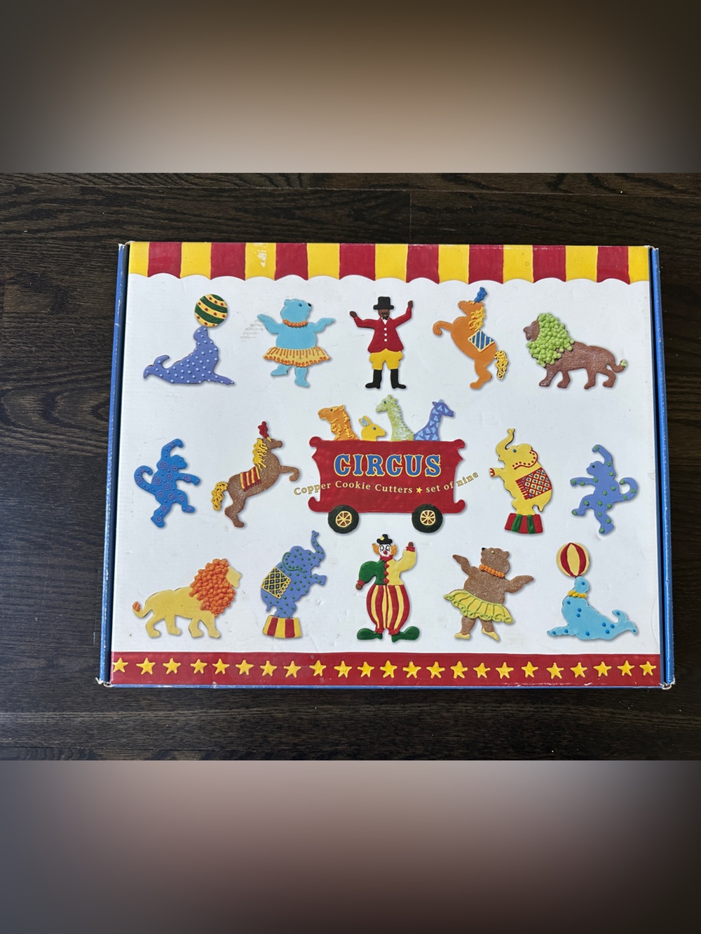 Circus Cookie Cutter Set - Colorful Assorted Shapes for Baking